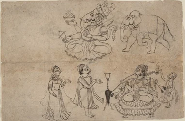 Portrait of Manya Sahib Man Rup Sagarji