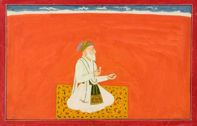 The sage-physician Dhanvantari, folio from the 
