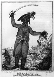 Jean-Jacques Dessalines, a leader of the Haitian Revolution, 1806.