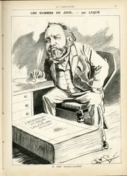 Illustration in La Caricature (1880)