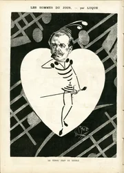 Illustration by Manuel Luque (1854-1919) in La Caricature (1880)