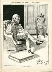 Illustration by Manuel Luque in La Caricature (1880)