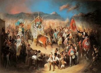 The Procession of El Rocio: Traditional Andalusian Celebration in Honor of the Virgin