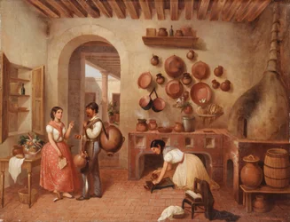 In the Kitchen of the Hacienda