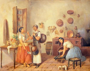 A typical Mexican kitchen by Manuel Serrano