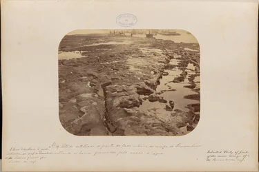 Detailed Study of Part of the Inner Side of the Recife of Pernambuco Showing the Basins Formed by Water Action