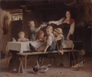 Kids at Lunch