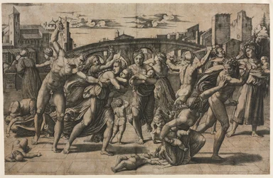 Massacre of the Innocents with the fir tree, c. 1511-1512.