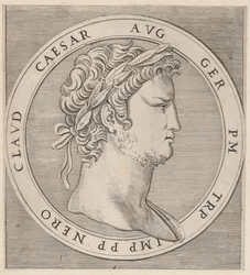 Speculum Romanae Magnificentiae: Nero, from The Twelve Caesars, ca. 1500-1534