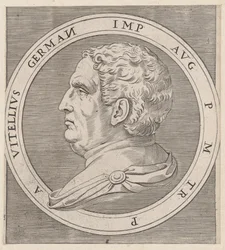 Speculum Romanae Magnificentiae: Vitellius, from The Twelve Caesars