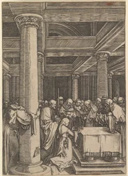 The Presentation of Jesus to Simeon in the Temple, after Dürer