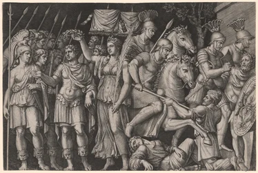 Trajan Crowned by Victory