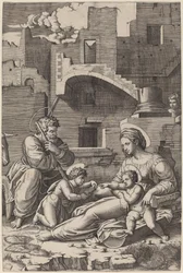 The Holy Family with the Young Saint John the Baptist