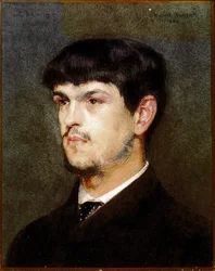 Portrait of the French Composer Claude Debussy