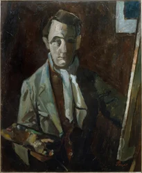 Self-portrait of Marcel Poncet