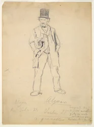 Sketch of a Tramp; Woman and Two Infants