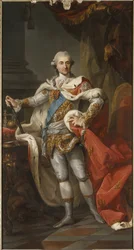 Portrait of Stanislaw II August Poniatowski, King and Grand Duke of the Polish-Lithuanian Commonwealth