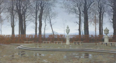 The Turin Royal Gardens after the March Rains