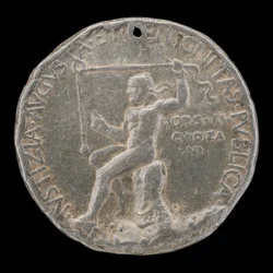 Laureate Figure Holding a Plummet Line, 1454 or after