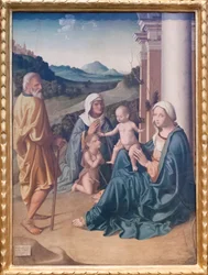 Holy Family with St Elizabeth and the Young John the Baptist