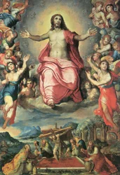 Mystical Winepress and Christ in Glory