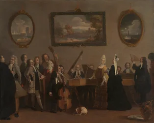 Rehearsal of an Opera