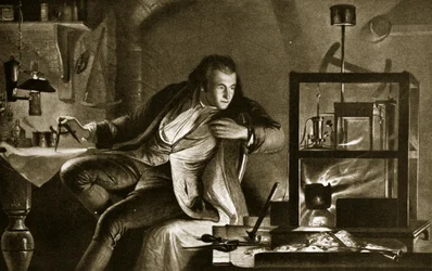 James Watt and the Steam-Engine, illustration from 