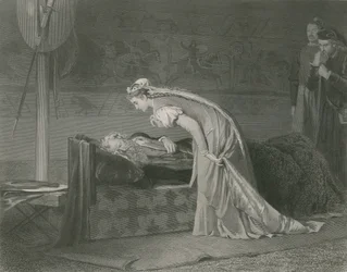 Lear and Cordelia, King Lear