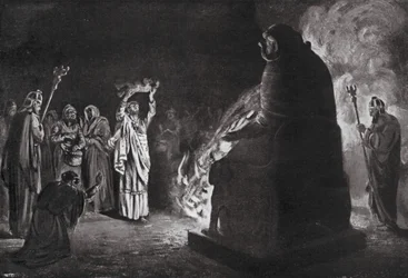 A Phoenician Sacrifice to Moloch