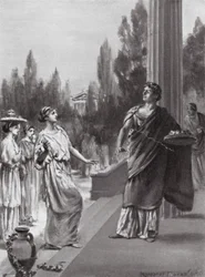 Hipparchus Insults the Sister of Harmodius