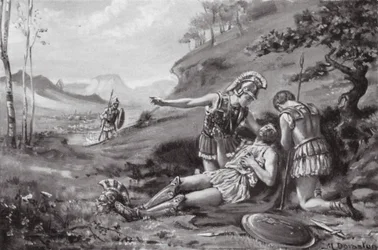The Death of Epameinondas, BC 362