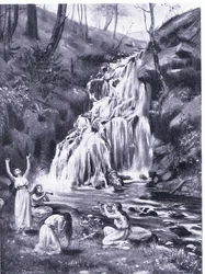 Phoenician maidens mourning the loss of Adonis