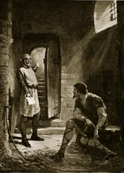 Stephen Receives the Order of His Release, Illustration from 