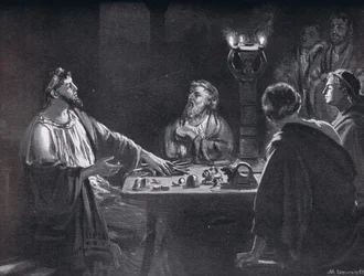 The Introduction of Weights and Measures into Greece, illustration from 