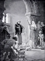 The Judgement of the Nine Ploughshares, illustration from 