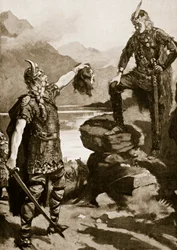 The Head of Donald Macwilliam Presented to Alexander II, Illustration from 