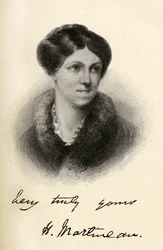 Harriet Martineau, Illustration from 