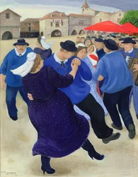 Village Fete, Burgundy