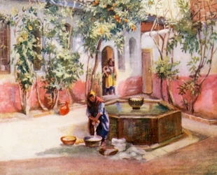 Court of a Damascene House