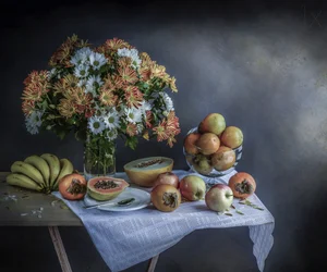 Autumn Harvest Still Life