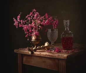 Elegant Pink Still Life