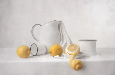 Fresh Lemons Still Life