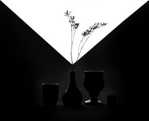 Minimal Geometric Still Life
