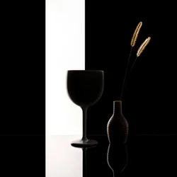 Minimalist Black White Still Life