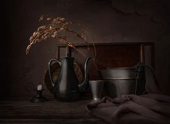 Moody Rustic Still Life