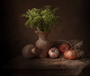 Rustic Autumn Still Life