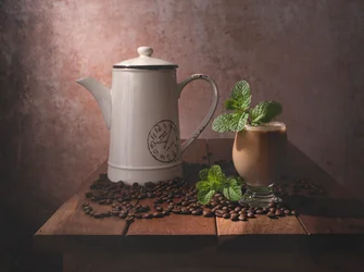 Rustic Coffee Refreshment