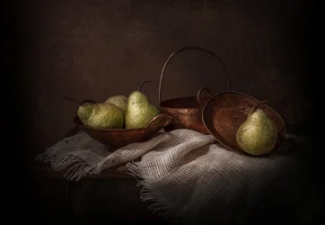 Rustic Copper Pears