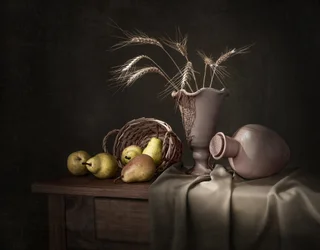 Rustic Harvest Still Life