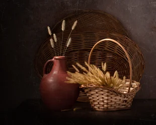 Rustic Harvest Still Life